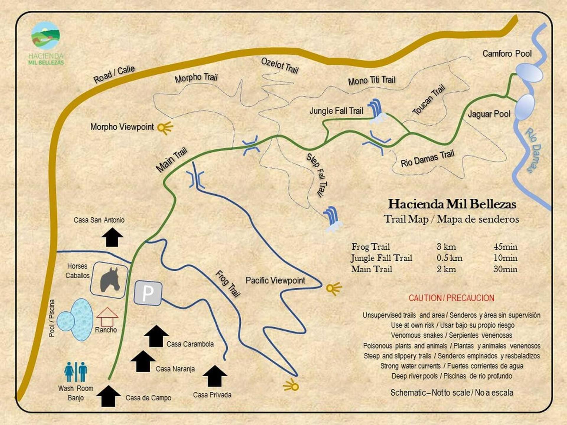 Hacienda Mil Bellezas - Private 40Ha Jungle Reserve Quepos Ngoại thất bức ảnh